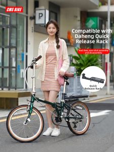 CITYMANTIS | Quick-Release Compatible D6 D7 D10 Bicycle Rear Rack