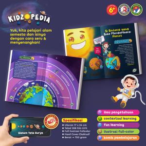 kidzopedia alam semesta buku edukasi anak buku pintar anak hard cover dan full color
