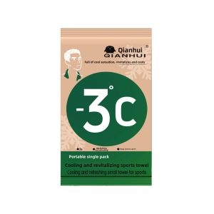 Ice Cold Sensation Wipes Mint Refreshing Sweat Absorbing Towels for Sports Face Cleaning Neck Cooling down Unbranded