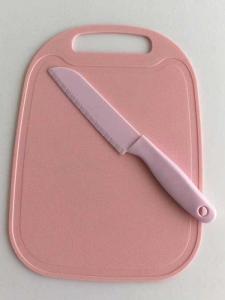 Bộ Dụng Cụ Nhà Bếp Nhựa an Toàn Cho Trẻ Em Khay Đựng Rau Củ Quả Không Gây Thương Tích Khay Đựng Thực Phẩm Hình Trái Tim Chống Trượt