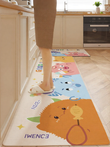 MEISD | Anti-slip Anti-oil L-Shaped Diatomite Water Absorbent Kitchen Mat