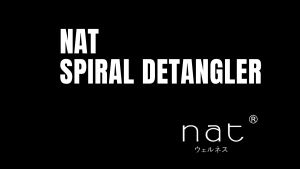 NAT PRO Spiral Detangler Vented Hair Brush [BP81/BP87]