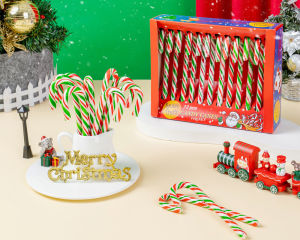 Christmas Candy Stick Ruby Rose Christmas Gifts Hard Candy Rainbow Christmas Eve Bulk Pack Snacks Traditional Chinese Candy