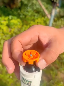 Automatic rotating sprinkler head 360° garden irrigation nozzle dizzy water sprinkler garden lawn spray