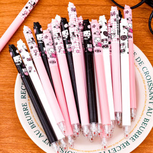 Smooth-Writing Cute Cat Gel Pen – Black Ink Cartoon Pen for Students Perfect for Journaling Note-Taking & Classroom Prizes