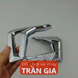 Ốp gác để chân sau xe Sirius Fi năm 2022 2023 - phụ kiện trang trí Sirius phun xăng điện tử bản mới nhất