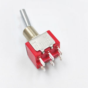 สวิตช์แบบกดเปิด/ปิด 2 ทาง ขนาด 3/6 ฟุต สำหรับกีตาร์ไฟฟ้าและเบส สำหรับการแยกคอยล์รับสัญญาณแบบคู่ (แบบคัทอะเวย์) สวิตช์กีตาร์แบบ DPDT เปิด/เปิด