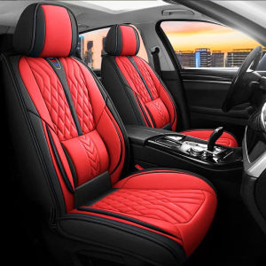 Honda Civic City Jazz CRV HRV Brv Car Seat Covers Full Set Waterproof Leather Front and Back Seat Protector Honda interior accessories