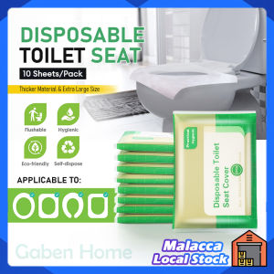 10/50 Sheets Toilet Seat Paper Disposable Soluble Water Toilet Seat Cover Mat Travel Bathroom Hotel Hygiene Toilet Seat Covers
