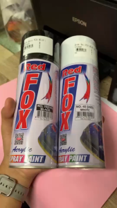 REDFOX สีสเปรย์ กระป๋อง เรดฟ๊อก สีรองพื้น สีอะคริลิค สีสเปรย์อเนกประสงค์
