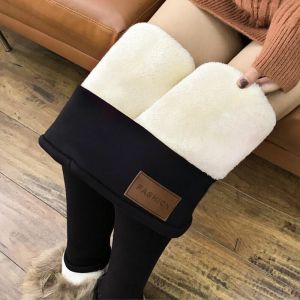 Super Warm Winter Leggins Women Skinny Stretch High Waist Prevent Cold Velvet Leggings Beautiful Outdoors Casual Warm Pants