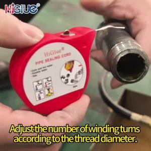 PTFE Pipe Thread Sealant Waterproof and Leak-Proof Sealing Rope for Water Pipes Instant Sealant for Household and Industrial