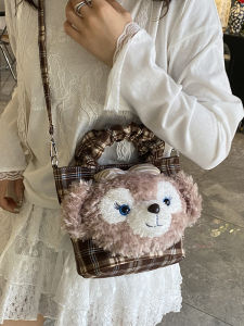 Cute Fashionable Cartoon Bag Womens 2025 New Stylish Versatile Travel Shoulder Crossbody Handbag Modern Neutral Style Summer Leisure