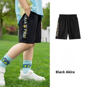 Summer Casual Cotton Blend Shorts for Boys Five-Quarter Length Elastic Waistband Comfortable Fit PAW PATROL Kids Clothing