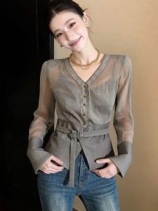 SHANGSHA | Occasion-friendly Unique Stylish Sun-protection Shirt