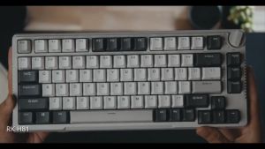 RK H81 75% Gasket Mechanical Keyboard by Royal Kludge with Hotswap Wireless Bluetooth RGB for Gaming