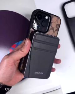 IDNS Hardcase Coach x Bape 01 Brown Case Iphone 11 12 13 Pro Max 14 Pro Max 15 Pro Max