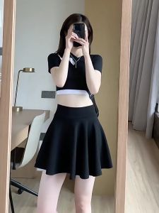 KARAKOREA 802 Ice Cream Flare Skirt/Rok Mini/Rok flare