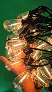 20m/15m 42 Bulbs Solar String Light Outdoor Waterproof ST38 Patio Fairy Lights Solar Powered Outdoor Lights for Backyard Christmas Party Decor Lights