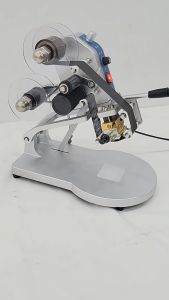 เครื่องพิมพ์วันที่ผลิต วันหมดอายุ รุ่นDY-8 แบบมือโยก บนกล่องผลิตภัณฑ์ หรืออาหาร พร้อมส่งจากไทย