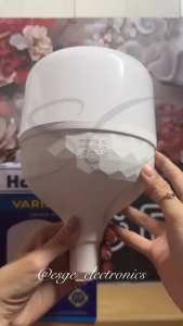 ORIGINAL BOLA LAMPU SUPER TERANG HANNOCHS VARIO 50 WATT BOLA LAMP HANNOCHS CAHAYA PUTIH