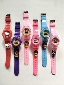 Jam tangan anak karakter lucu lampu musik