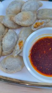 Bundling Hemat 5 Bungkus Cireng Mini Ayam Suwir Goreng/Kuah Dengan Sambal Chilli Oil