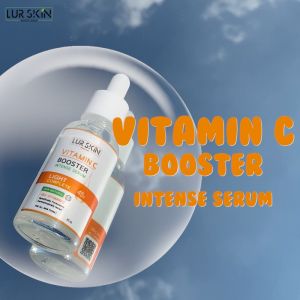 [ส่งฟรี ส่งไว] Lurskin Vitamin C Booster Intense Serum 30 ml เซรั่ม Vit C เซรั่มวิตามินซีสกัดเข้มข้น สูตรเผยผิวสวย กระจ่างใส 1 ขวด