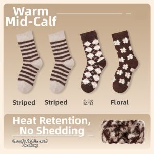 Mink Velvet Thermal Sleep Socks