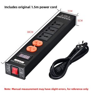 High Fidelity Audio Power Purifier Speaker HiFi Sound System Power Filter Plug Surge Protection Noise Reduction China Manufacturer