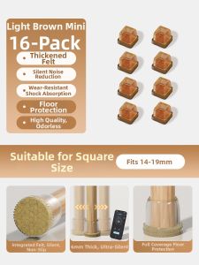 XIJIJIA | Silent and Durable Silicone Furniture Foot Pads