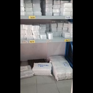 ซองใส่ยาพลาสติก RX พร้อมลายเขียนได้ ขนาด 8x12 ซม. แพค 100 ใบ คุณภาพสูง