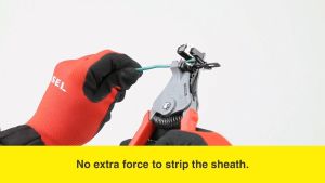 Vessel 3000B Automatic Solid Wire Stripper Stripping Pliers Penjalur Wayar Pengupas Kabel