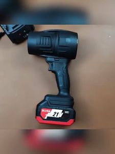 (Battery Include) 1200G High Thrust Ultra-Violent Fan 鼓风机 1050W High-Power Turbo Blowing Water Portable Air Blower Handheld Concentration Hair Dryer