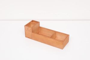 กล่องหินสีน้ำมันไม้สำหรับจัดระเบียบของicina กล่องใส่หินสีน้ำมันสำหรับโรงเรียน กล่องใส่ของสำนักงาน กล่องใส่ของสำหรับชั้นเรียน