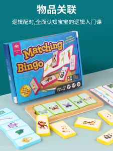 Kindergarten Language Area Toys Material Regions Early Education Puzzle Matching Pairing Wooden Blocks for Children under 7