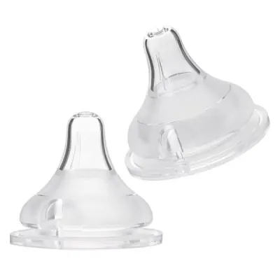 Combo 5c 10c Núm Korea thay thế bình sữa cổ rộng