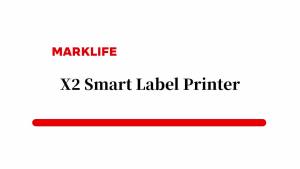 Marklife | Marklife X2 Mini Portable Label Printer Handheld Pocket Printer Thermal Self-Adhesive Sticker Labeling Machine With Tape Noink