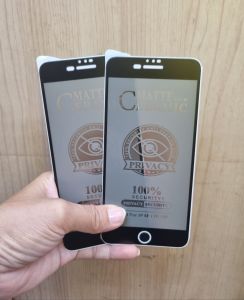 Iscreen Anti Gores Iphone 7 Plus - Anti Gores Privacy Ceramic Matte Untuk Iphone 7 Plus