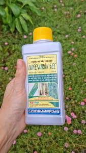 [TRUNG THIEN THINH] TOMI 5EC hiệu LUFENURON chai 450ml trừ sâu vẽ bùa sâu đục trái sâu xanh da láng sâu keo trên nhiều loại cây trồng