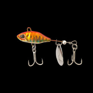 7g 10g 14g Rotating Metal VIB vibration Bait Spinner Spoon Fishing Lures Jigs Trout Winter Fishing Hard Baits Tackle Pesca