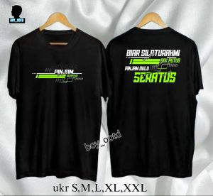 kaos cowok PINJAM SERATUS biar silaturahmi gak putus pinjam dulu seratus kaos distro