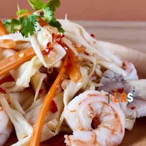 Gói 500gr Củ hủ dừa khô LAS - 5 túi hút chân không | LAS Việt Nam