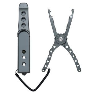 Fish Lip Clamps Fish Clamp Fishing Flat Tweezers Tackle Tool Fish Controllers Grippers Skidproof Fishing Fish Lip Pliers