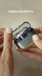 【1 Year Warranty】True AncSamsung Galaxy Buds3 Pro Bluetooth 5.4 Earbuds Noise Canceling Wireless Earphones With Built-in Microphone Hifi Audio