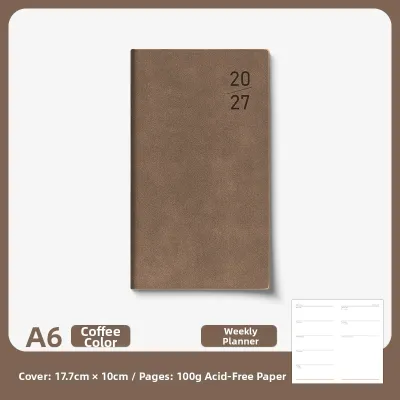 Portable 2027 Diary Planner