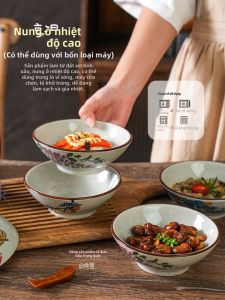 SHELI | Bát Sứ Nhỏ Phong Cách Trung Quốc Cổ Điển