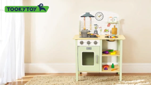 Lucky Baby Wooden Kids Toys Gourmet Chef Kitchen Set