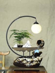 Home Decoration Items Water Fountain Decorative Accessories Water Fountain Indoor Water Feature Decorative Items Display Public Indoor Rockery Fountain Housewarming First Choice