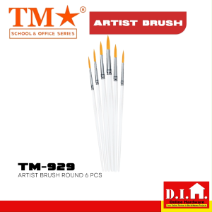 Do It Home TM Artist Brush Round 6 Pcs TM-929